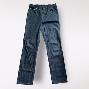 Size 6, Women's Tall Ralph Lauren Dark Blue Denim Straight Leg Jeans​